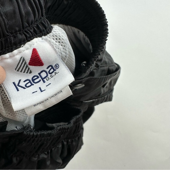 Kaepa Black Side Snap Leg Athletic Style Wind Pants Large - Picture 11 of 11